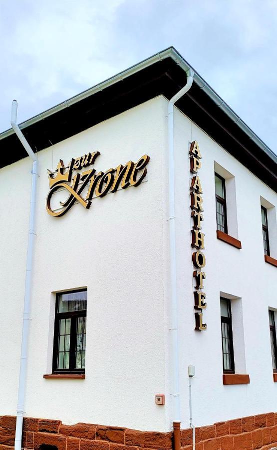 Zur Krone Aparthotel Widdershausen Exteriör bild